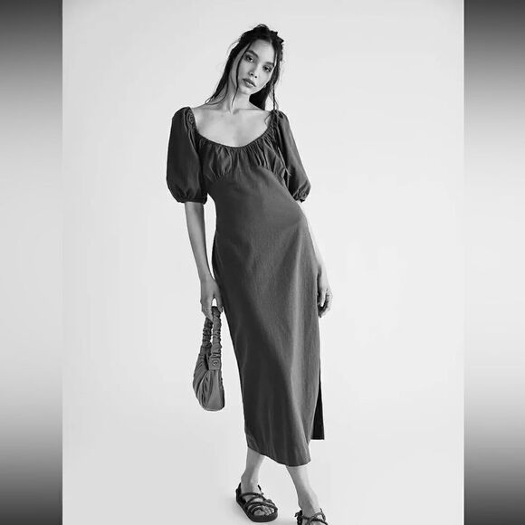 NWT FREE PEOPLE COSMOS MIDI DRESS - Picture 4 of 6